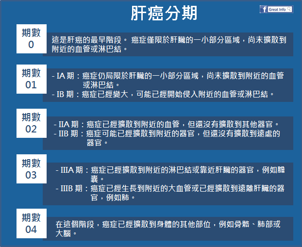 不同癌症期數治療方案(續)肝癌、肺癌、前列腺癌